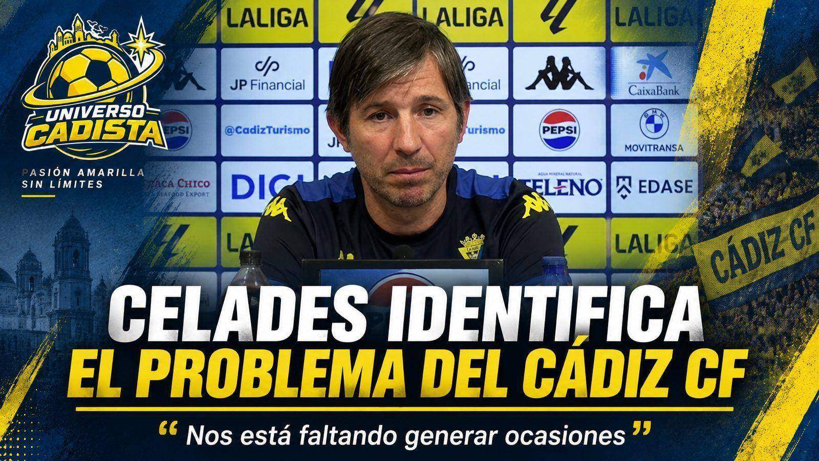 Albert Celades durante la rueda de prensa previa al Cádiz-Girona