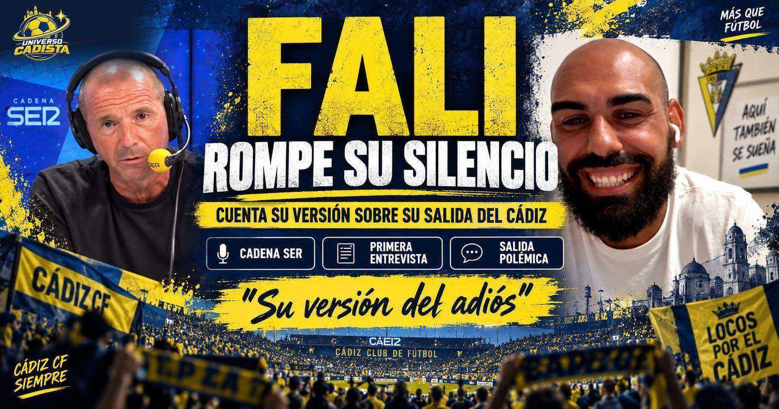 Fali durante su entrevista en El Larguero, junto a Manu Carreño en el estudio de la Cadena SER