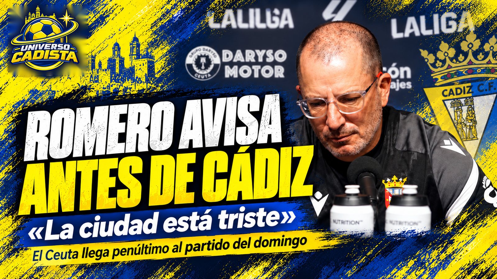 José Juan Romero, entrenador de la AD Ceuta